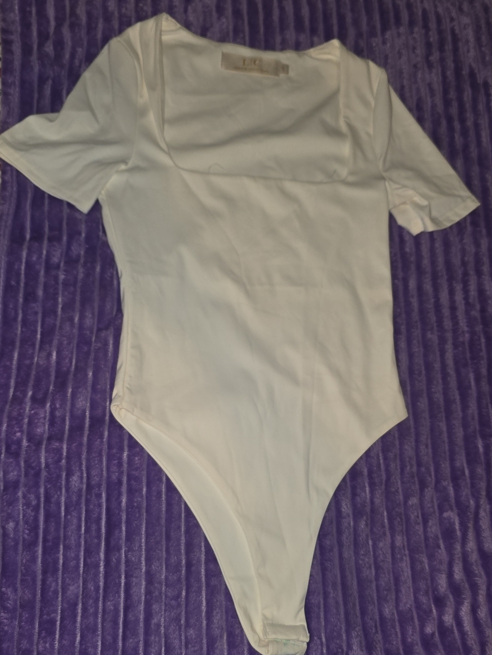 NEW Kids White Short-Sleeve One -Piece Bodysuit